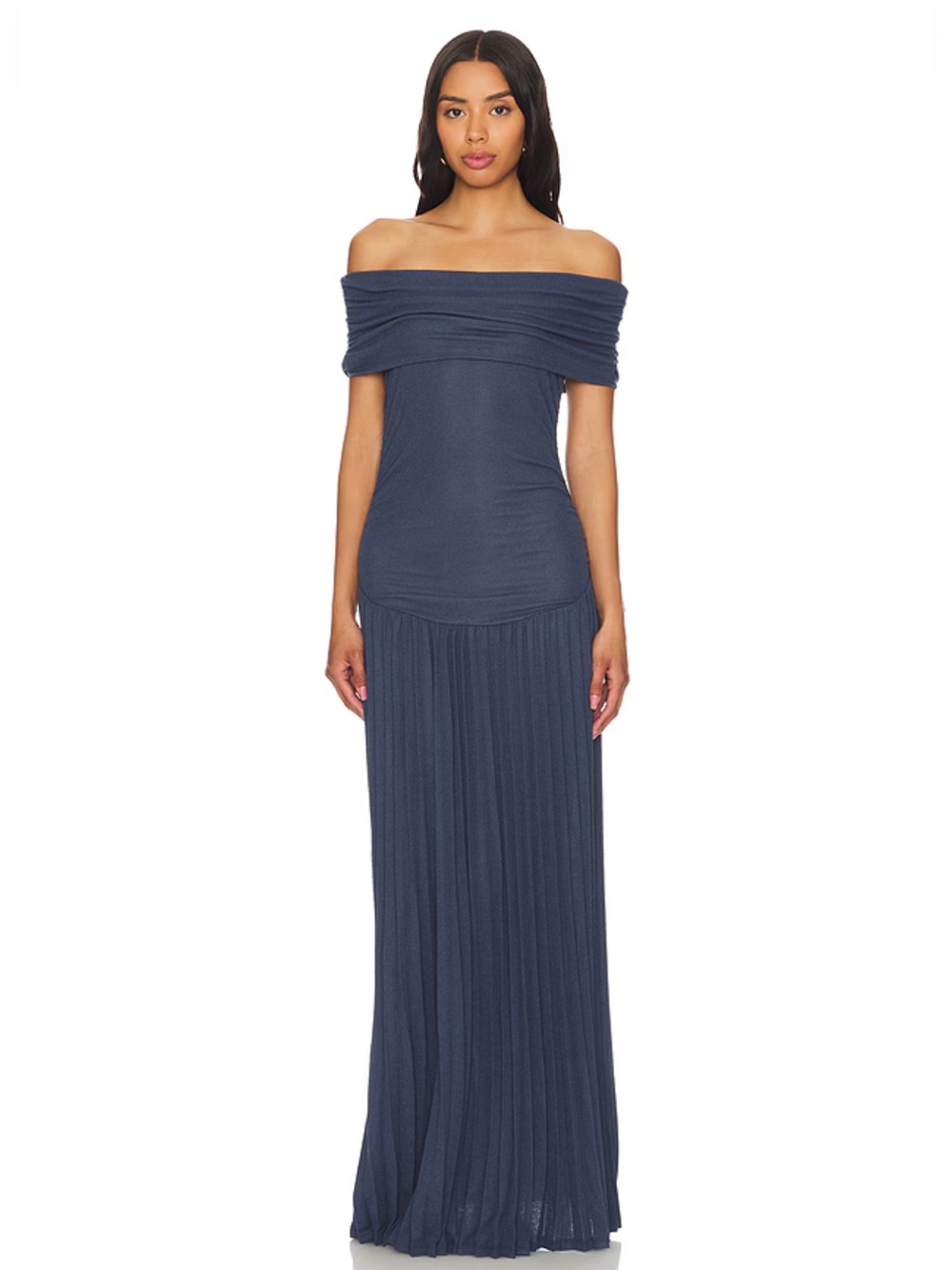 Lioness Field Of Dreams Navy Maxi Dress